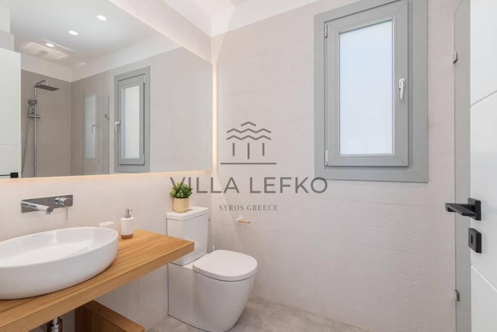 Villa Lefko Mégas Yialós-Nítes Exteriér fotografie