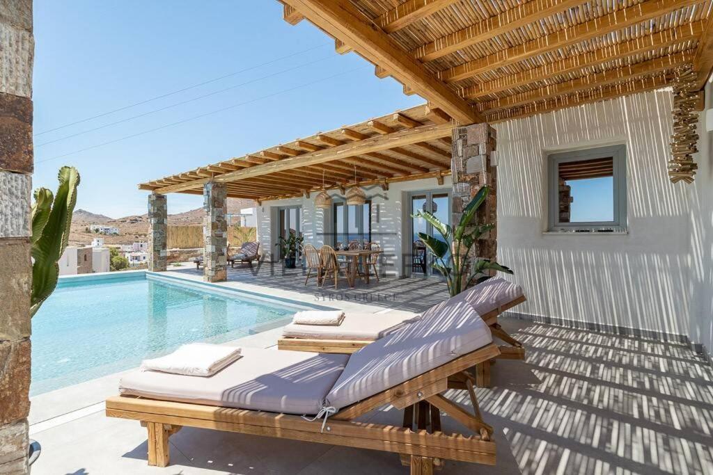 Villa Lefko Mégas Yialós-Nítes Exteriér fotografie