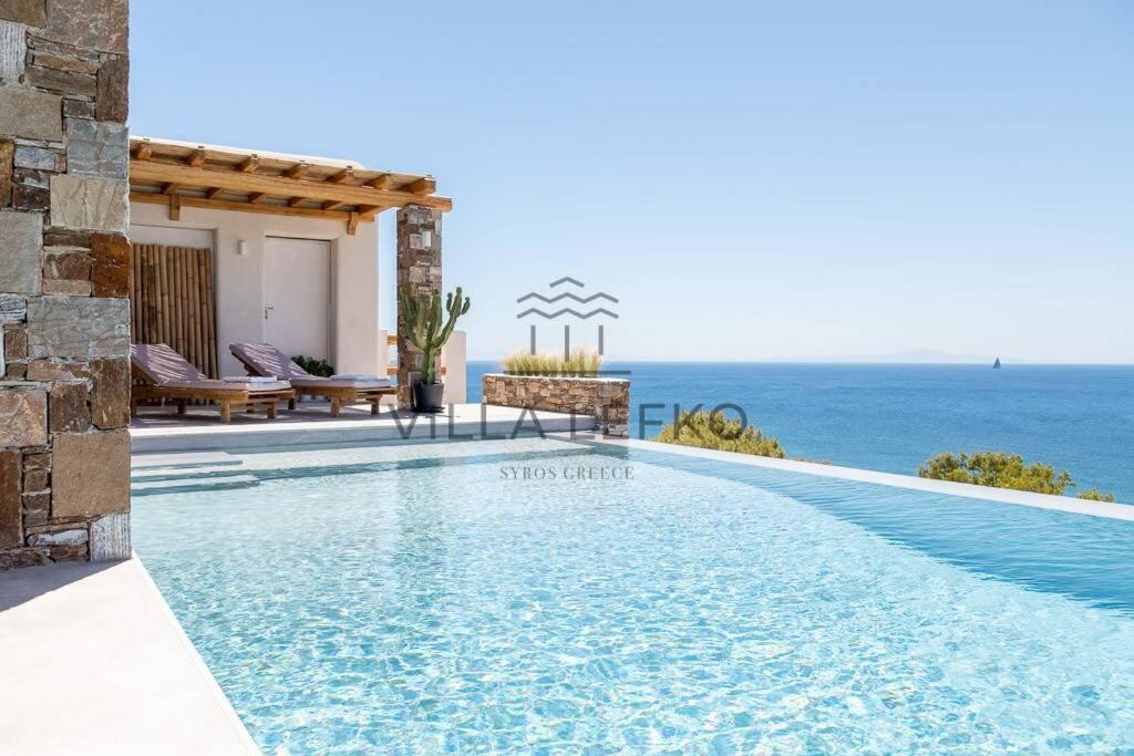 Villa Lefko Mégas Yialós-Nítes Exteriér fotografie