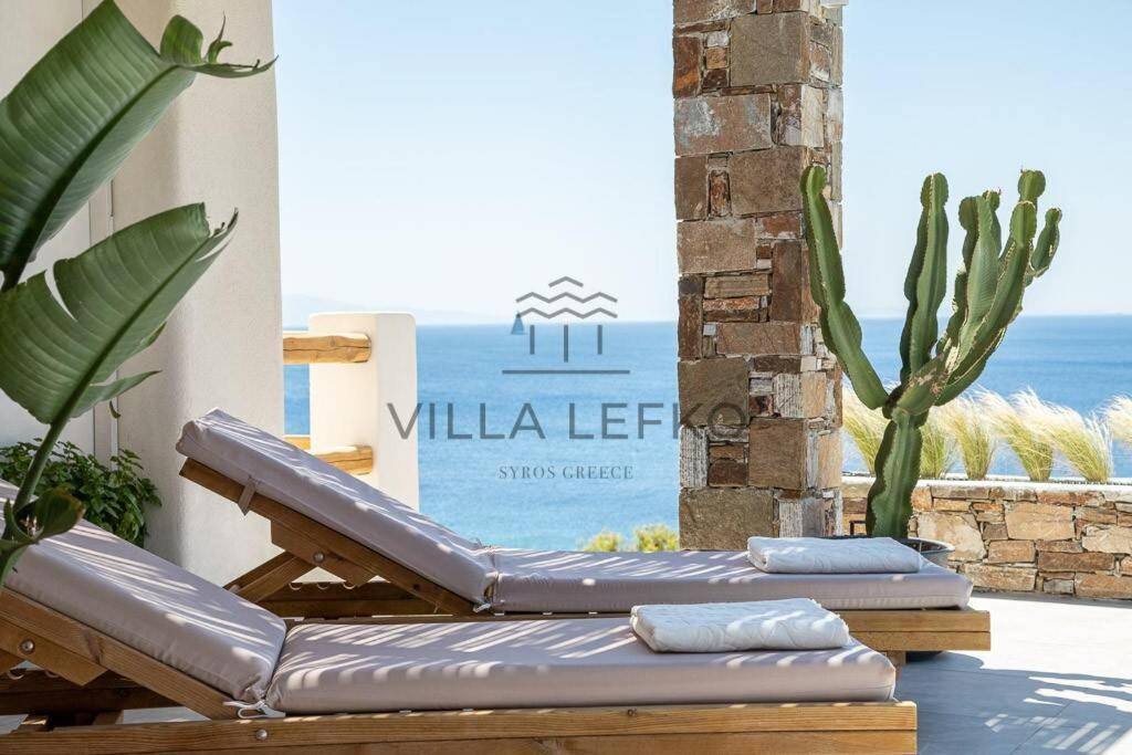 Villa Lefko Mégas Yialós-Nítes Exteriér fotografie