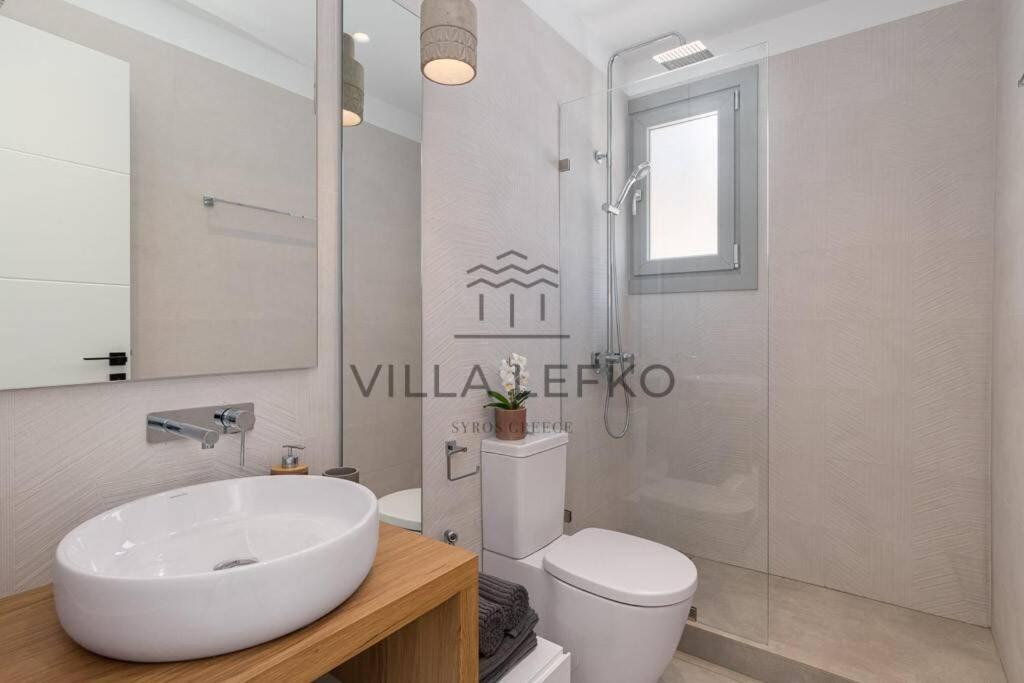 Villa Lefko Mégas Yialós-Nítes Exteriér fotografie
