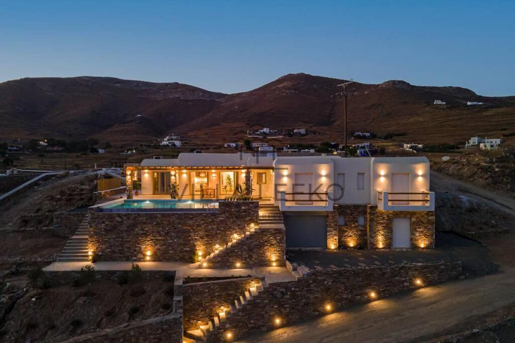 Villa Lefko Mégas Yialós-Nítes Exteriér fotografie