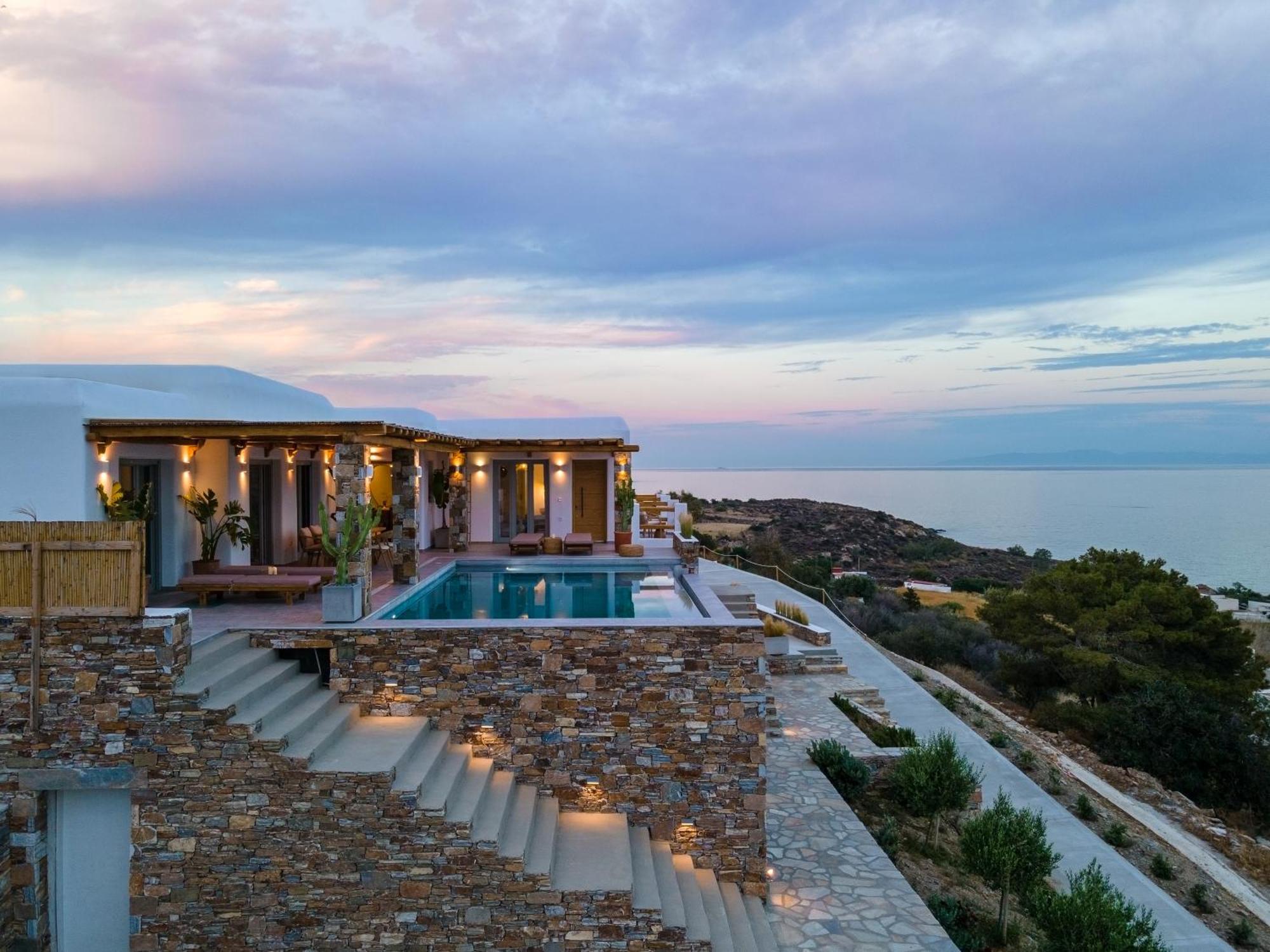 Villa Lefko Mégas Yialós-Nítes Exteriér fotografie